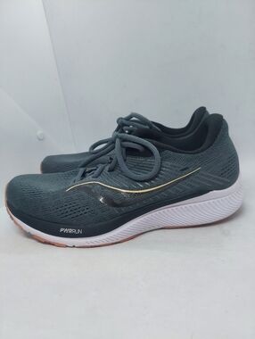 Saucony Guide 14 Running Sneakers Womens Size 9 Athletic Comfy Gray Shoes